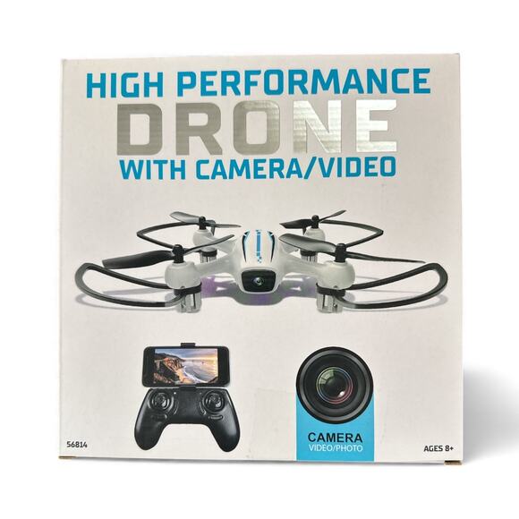New High Performance Drone with Camera/Video - Ages 8+ (56814) - Picture 1 of 4